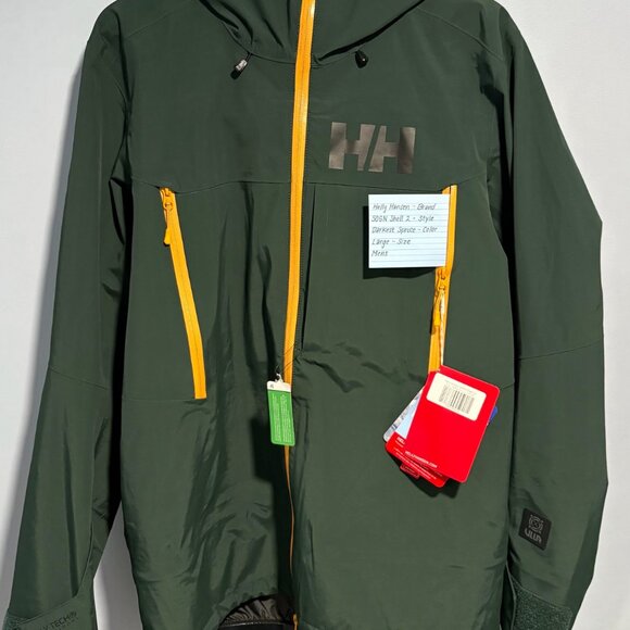 NWT- Helly Hansen SOGN shell 2.0 Jacket - Picture 1 of 4